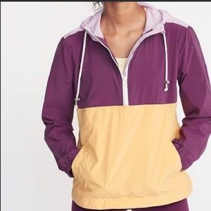 Old Navy 1/2 zip windbreaker anorak